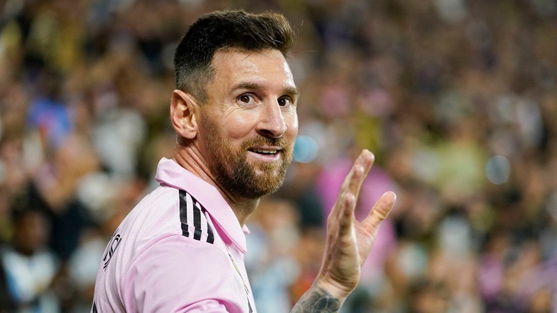 Messi là một trong những cầu thủ nổi tiếng nhất hiện đang thi đấu ở Mỹ