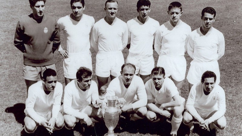 Các cầu thủ Real Madrid thời kỳ 1953 - 1978 được coi là thời hoàng kim của Real Madrid