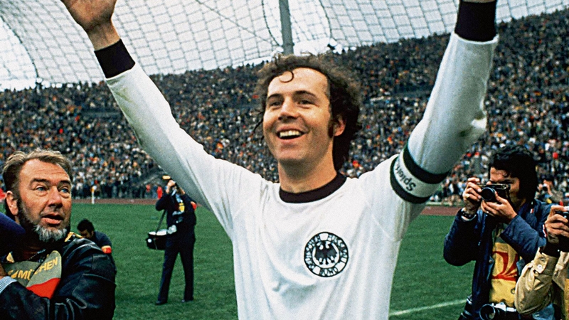 Beckenbauer cũng từng là cầu thủ rất xuất sắc