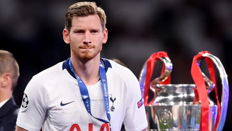 Nhưng cầu thủ Jan Vertonghen luôn thiếu những thành công