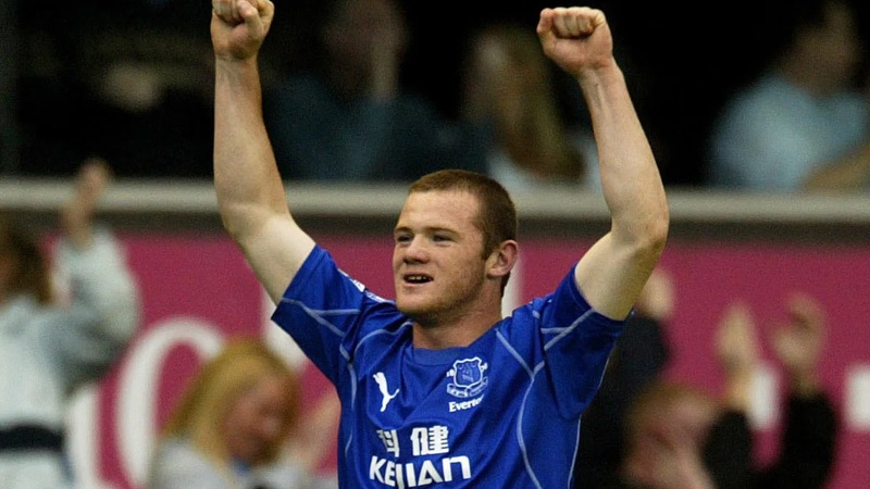 Cầu thủ Wayne Rooney đã nhanh chóng được coi là thần đồng khi chơi cho Everton