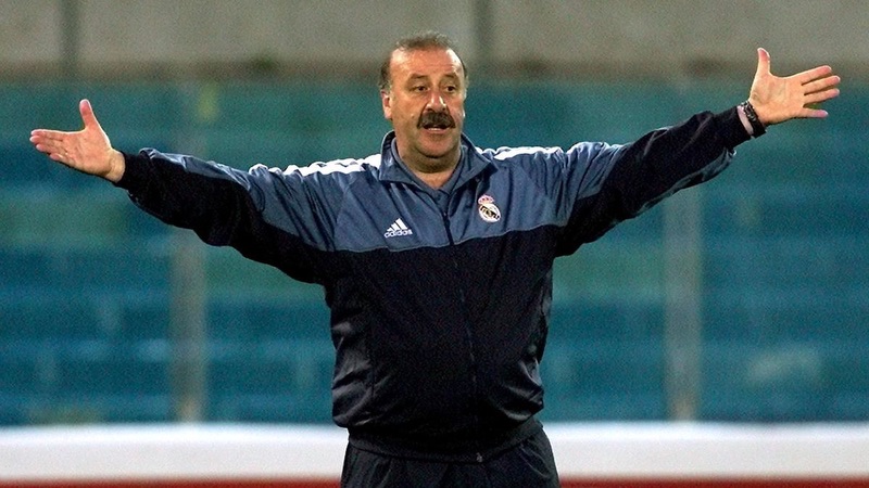 Huấn luyện viên Vicente del Bosque gắn liền với Real Madrid